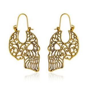 Skull Halloween Earrings